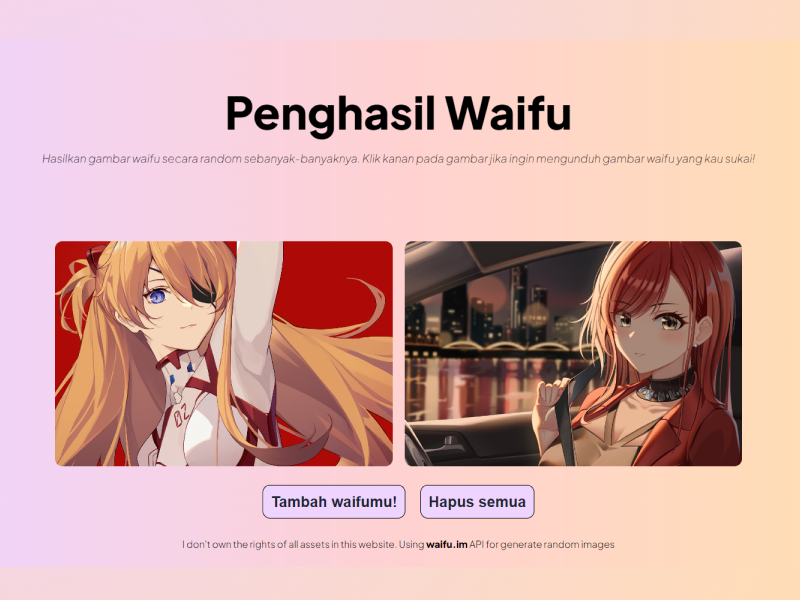 random waifu